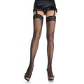 Sloane Fishnet Thigh High Stockings - worldclasscostumes