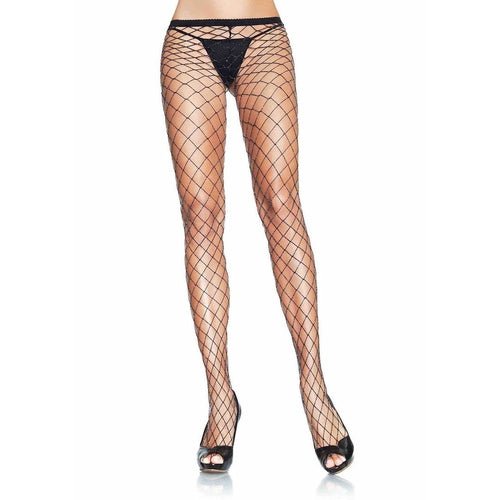 Spandex Lurex Industrial Net Tights - worldclasscostumes