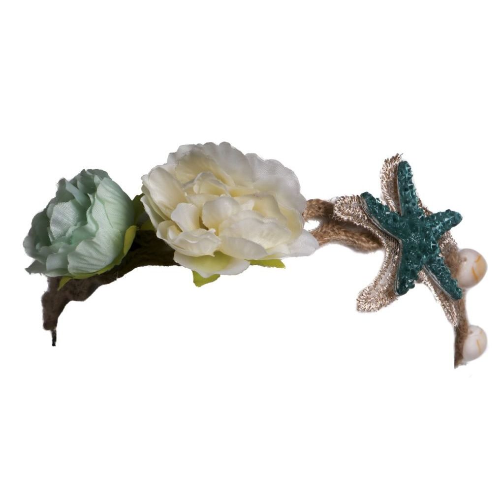 Starfish headband with shells - worldclasscostumes