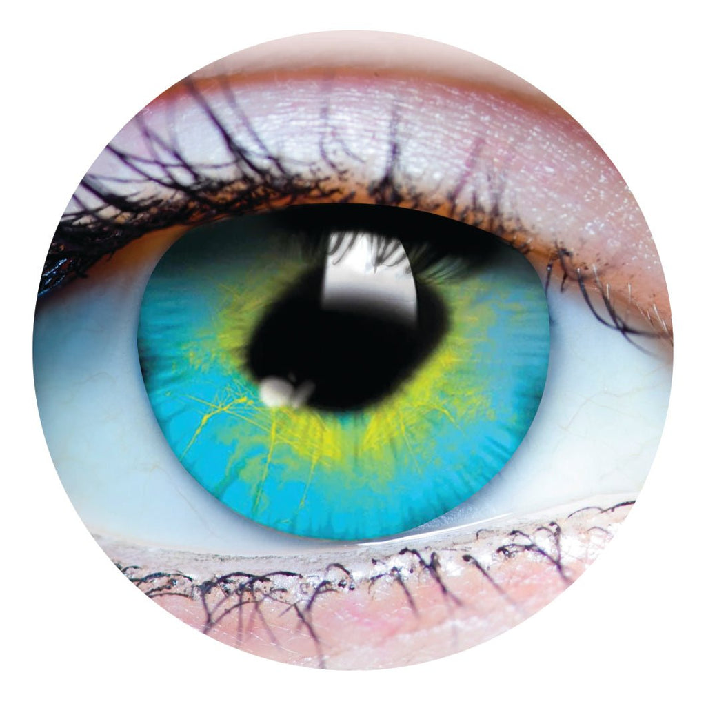 Strange - Green and Blue Cosplay Coloured contact lenses - worldclasscostumes