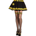 Stripe Band Fishnet Thigh Hi - worldclasscostumes