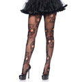 Sugar Skull Net Tights - worldclasscostumes