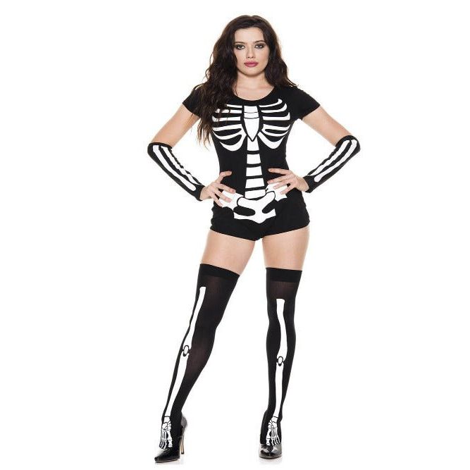 Sultry Skeleton Womens Costume - worldclasscostumes