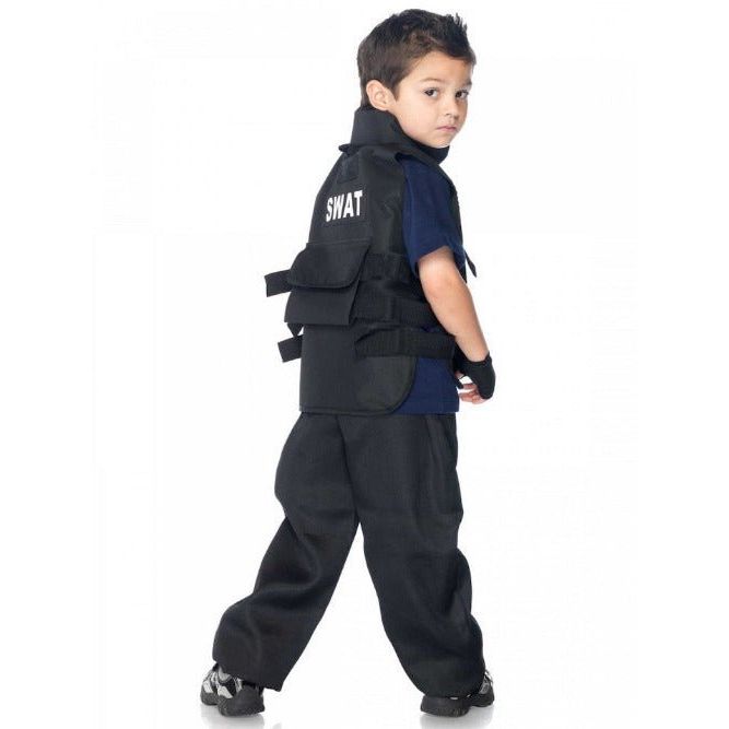 Swat Officer Boys Costumes - worldclasscostumes