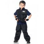 Swat Officer Boys Costumes - worldclasscostumes
