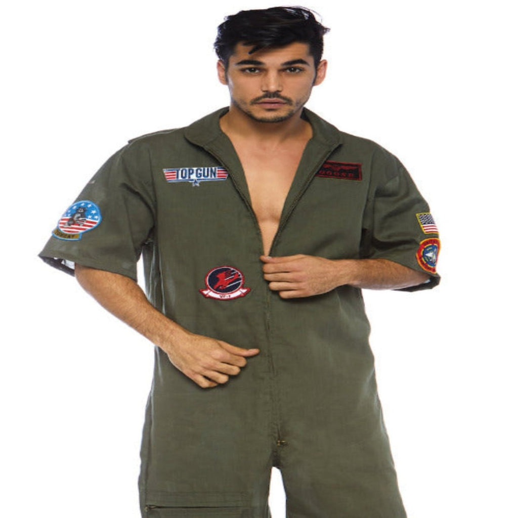 Top Gun Board Short's Flight Suit - worldclasscostumes