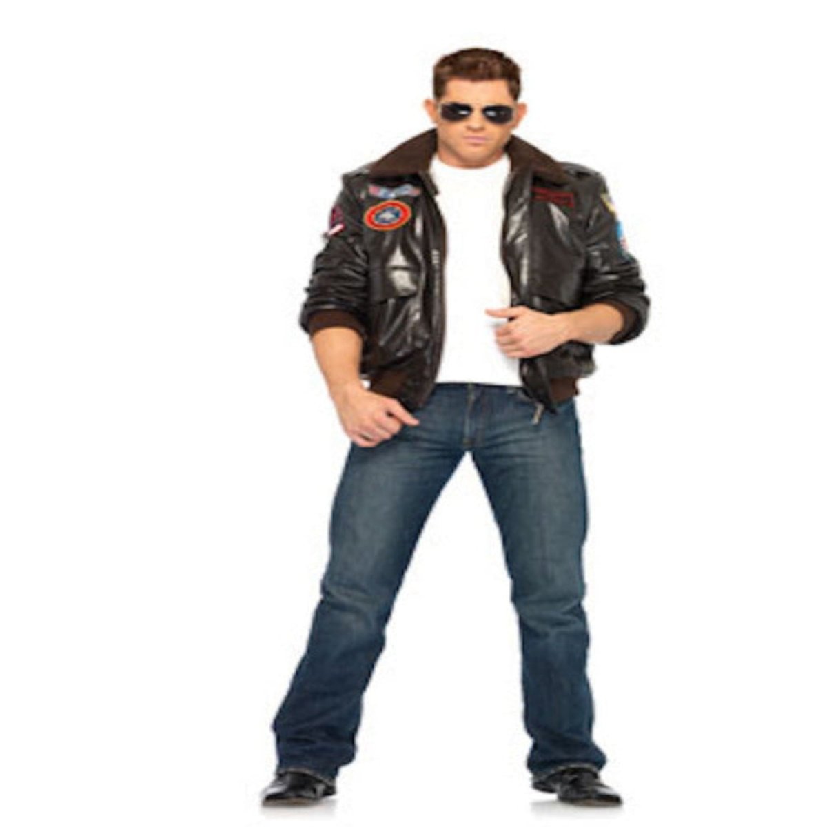 Top Gun Men's Bomber Jacket - worldclasscostumes