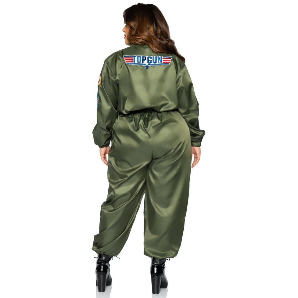 Top Gun Parachute Flight Suit Costume - worldclasscostumes