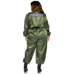 Top Gun Parachute Flight Suit Costume - worldclasscostumes