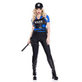 Traffic Stopper Police Women Costume - worldclasscostumes