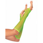 Triangle Net Fingerless Arm Warmer Gloves - worldclasscostumes