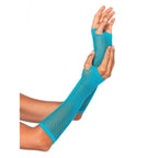 Triangle Net Fingerless Arm Warmer Gloves - worldclasscostumes