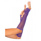 Triangle Net Fingerless Arm Warmer Gloves - worldclasscostumes