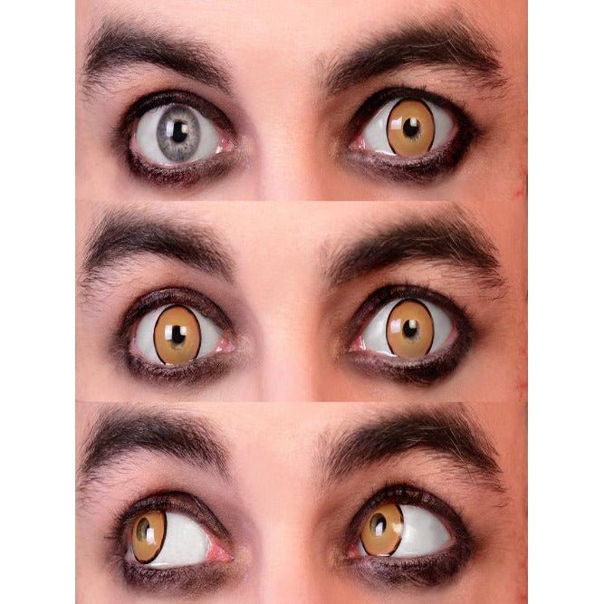Villain - Yellow Colored Contact Lenses - worldclasscostumes