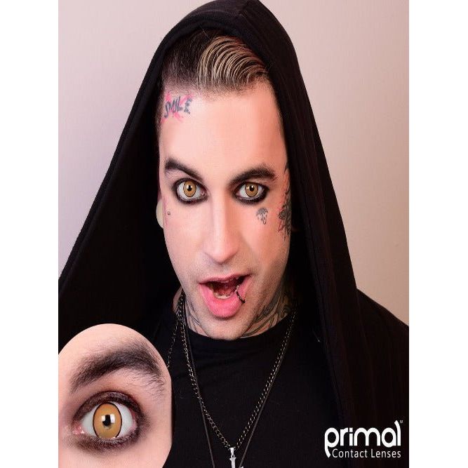 Villain - Yellow Colored Contact Lenses - worldclasscostumes