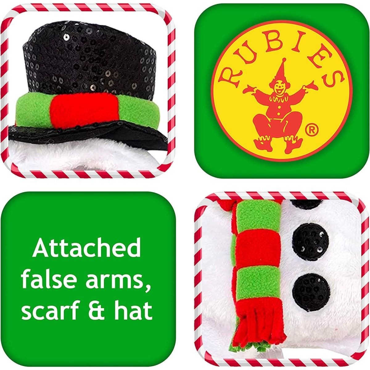 Walking Snowman Pet Costume - worldclasscostumes