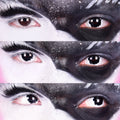 White Mini Sclera - White Colored Contact Lenses - worldclasscostumes