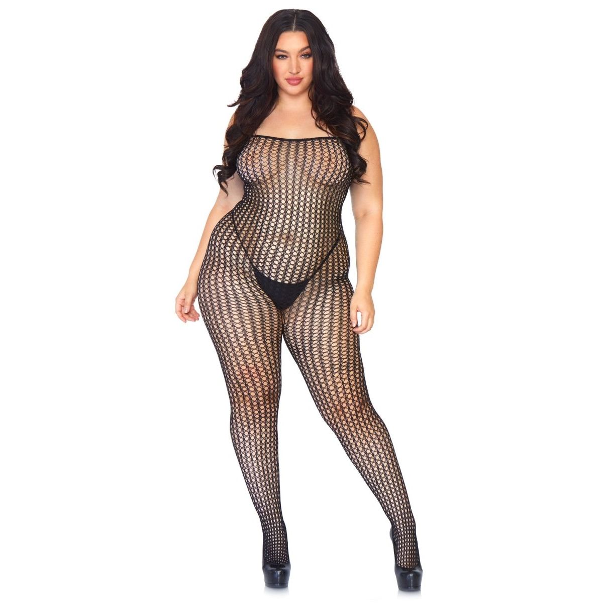 Wicked Games Crochet Net Bodystocking - worldclasscostumes