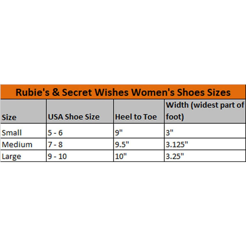 Wizard Of Oz Secret Wishes Dorothy'S Ruby Slippers Costume - worldclasscostumes