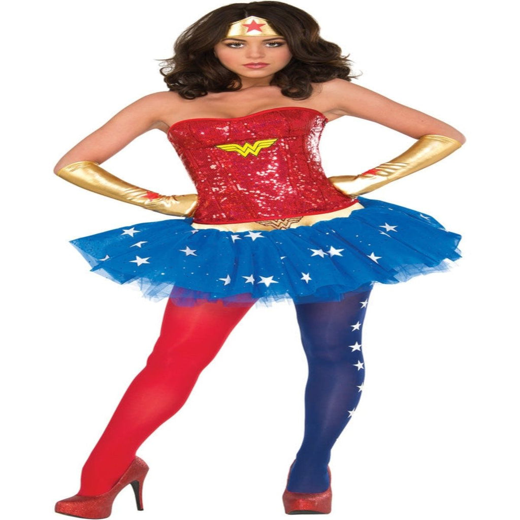 WONDER WOMAN-DLX CORSET - worldclasscostumes