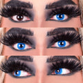 Wonderland - Blue Colored Contact Lenses - worldclasscostumes