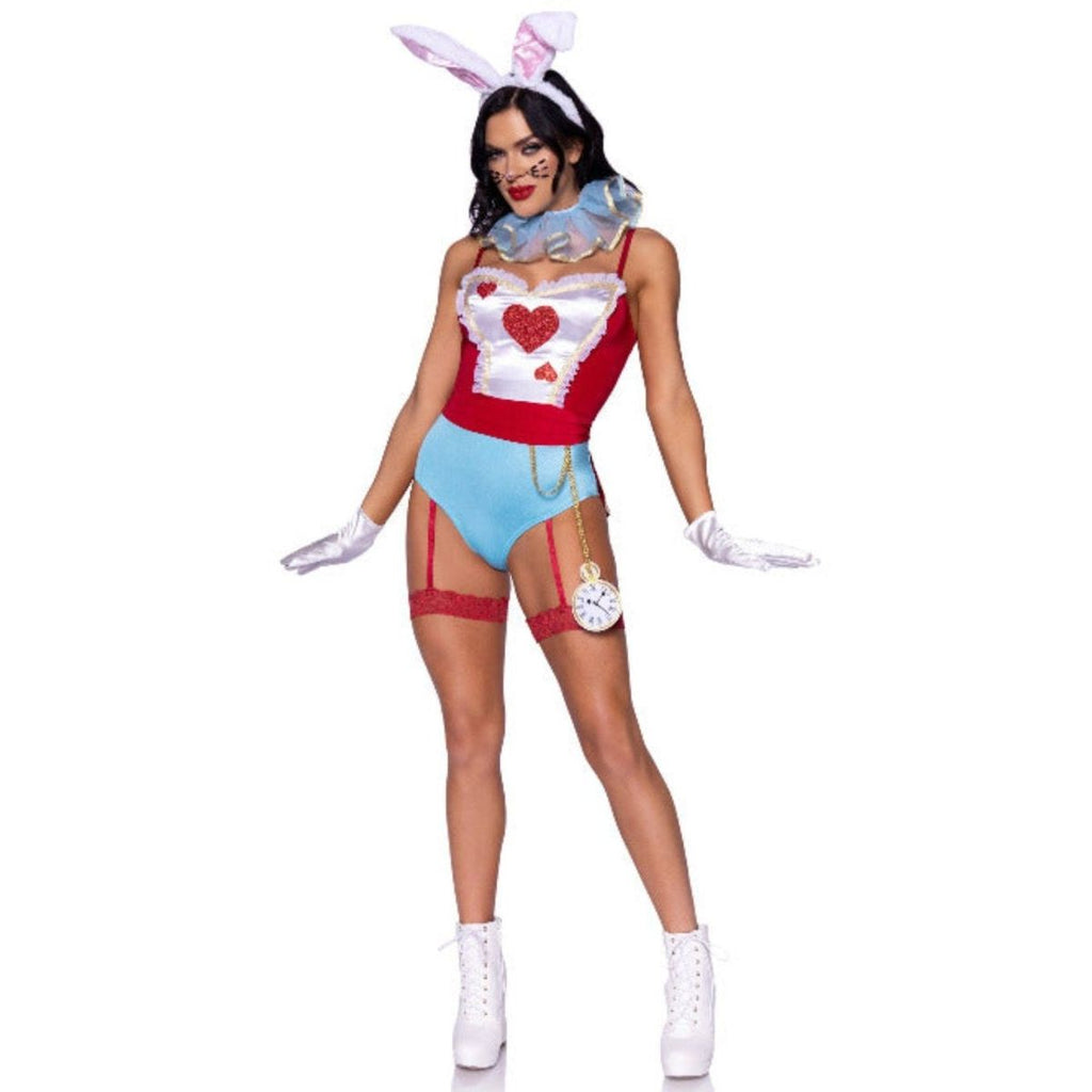 Wonderland White Rabbit Womens Costume - worldclasscostumes
