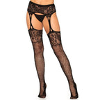 Yana Fishnet Stockings with Garter Belt - worldclasscostumes